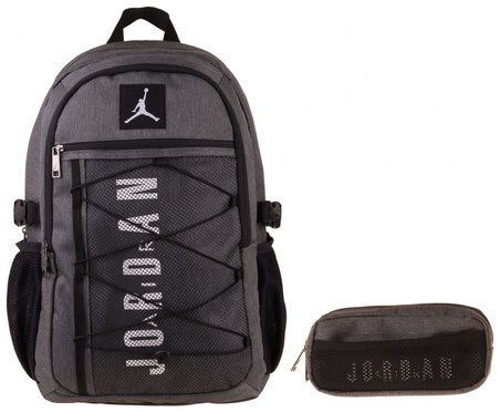 Jordan Air New York Grey Gri İkili Sırt Çantası ve Kalemlik Seti - Erkek Çocuk - SETJA-Q3164C