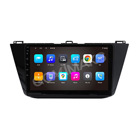 GOVİMAKS VOLKSWAGEN TIGUAN 2017-2023 UYUMLU 6 GB RAM 128 GB HAFIZA ANDROID MULTIMEDIA TEYP