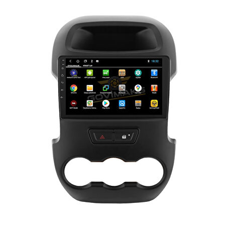 GOVİMAKS FORD RANGER 2011-2015  2 GB RAM 32 GB HAFIZA ANDROID MULTIMEDIA TEYP