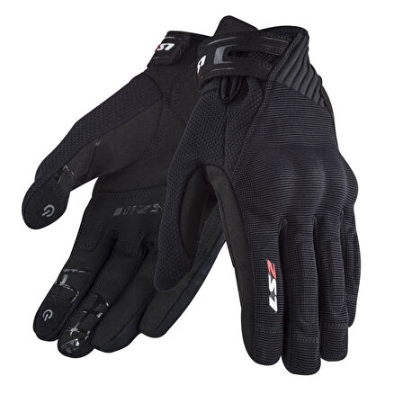 Ls2 Yazlık Kadın Eldiven Dart 2 Siyah MEDIUM