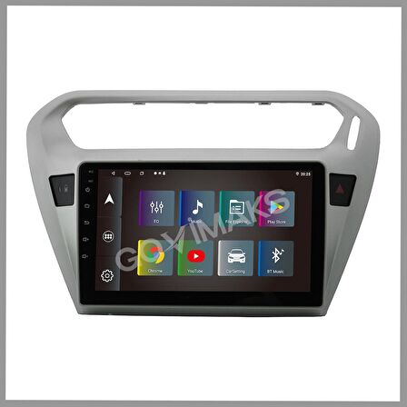 CITROEN C-ELYSEE  2012-2023 8 GB RAM 128 GB HAFIZA ANDROID MULTIMEDIA TEYP