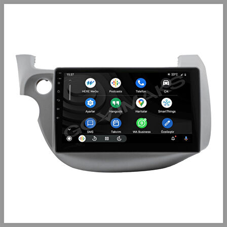 GOVİMAKS HONDA JAZZ 2008-2013  2 GB RAM 32 GB HAFIZA ANDROID MULTIMEDIA TEYP