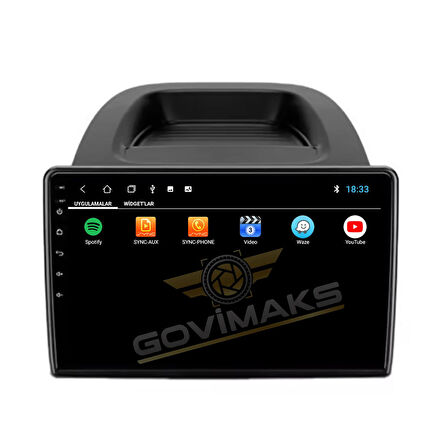 GOVİMAKS FORD ECOSPORT 2017-2021  4 GB RAM 64 GB HAFIZA ANDROID MULTIMEDIA TEYP