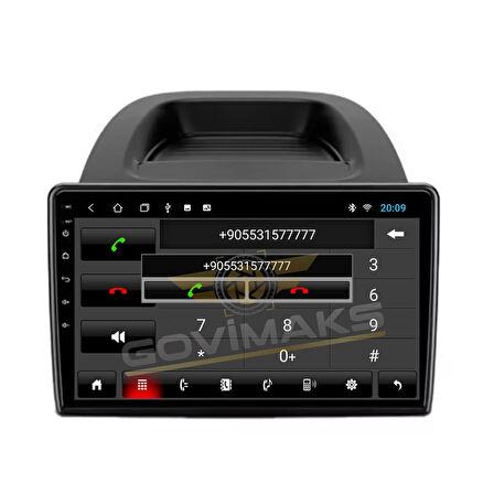 GOVİMAKS FORD ECOSPORT 2017-2021  4 GB RAM 64 GB HAFIZA ANDROID MULTIMEDIA TEYP