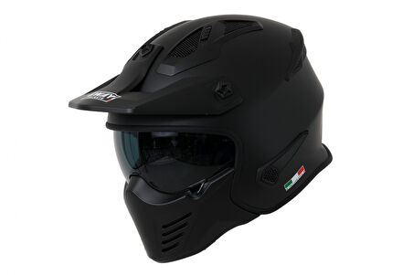 Sway Modüler Kask Tokyo Mat Siyah  Sw726x X-LARGE