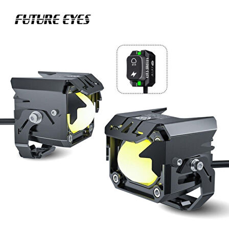 Future Eyes F20x Motosiklet Sis Farı Takım 60w
