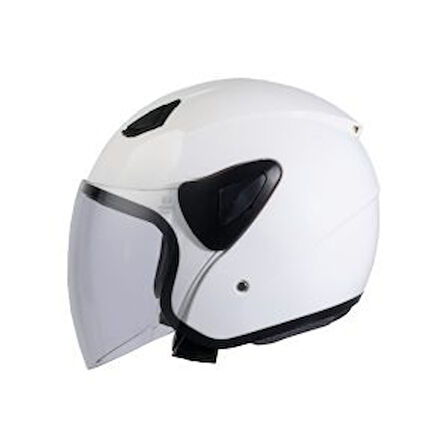 Sway Sw733 Yarım Yazlık Kask Beyaz LARGE