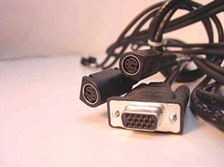 HP Compaq 169961-001 KVM Cable Set DB15 & 169960-002 PS2 Cables
