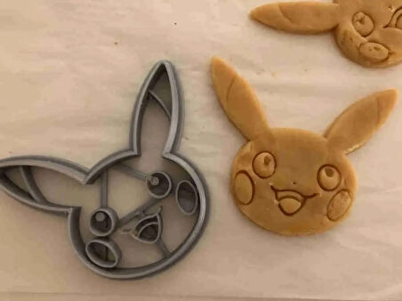 Pokemon Pikachu Kurabiye Kalıbı 3’lü Set – Çocuklar İçin Eğlenceli ve Figürlü Kurabiyeler