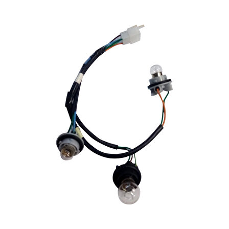 Motospartan Arka Stop Ve Sinyal Duyu Tesisatı Komple Honda Spacy 110