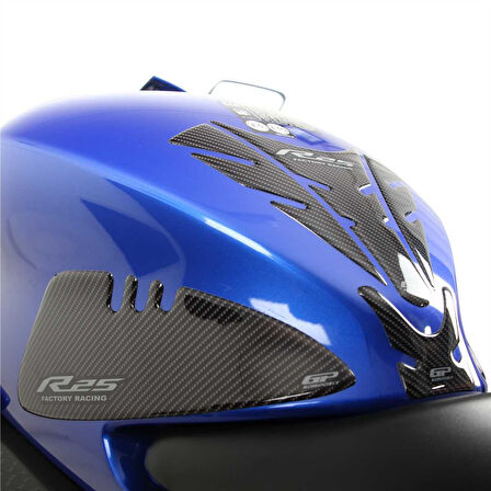 Gp Kompozit Tank Pad Seti Mavi Yamaha R25 2019-2024