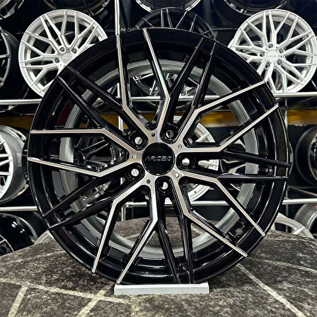 19 inç 5x108 ARCEO VALENCİA FOCUS MONDEO TİGGO VE OMODA UYUMLU Siyah Elmas Kesim Jant Modeli Ford Chery