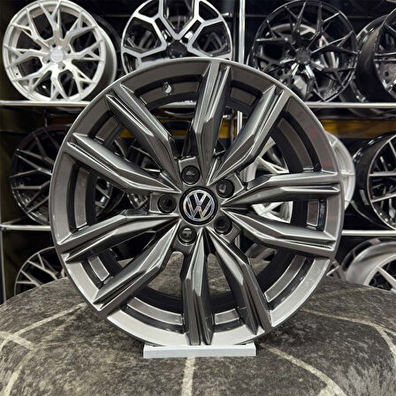 16 inç 5x100 KAPSTADT POLO EGEA İBİZA UYUMLU Gun Metal Jant Modeli Volkswagen Fiat