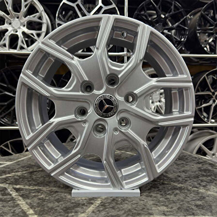 16 inç 6x130 SPRİNTER CRAFTER UYUMLU Gümüş Jant Modeli Volkswagen Mercedes