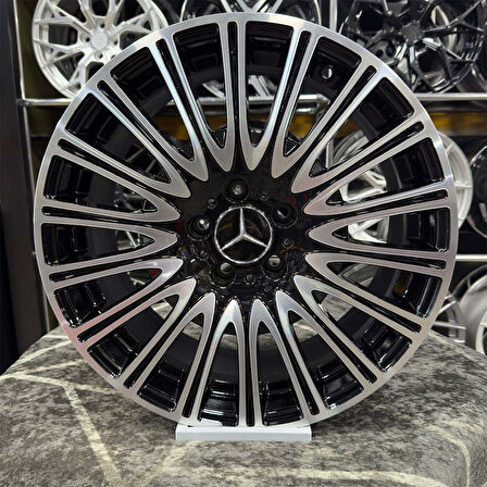 18 inç 5x112 VİTO VİANO UYUMLU Siyah Elmas Kesim Jant Modeli Mercedes
