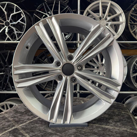 18 inç 5x112 SEBRİNG Gümüş Jant Modeli