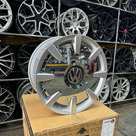 17 inç 5x112 BEETLE DİSC GOLF JETTA UYUMLU Gümüş Jant Modeli Volkswagen