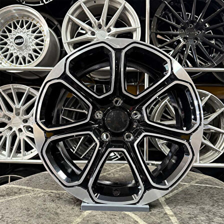 16 inç 5x108 FOCUS TOURNEO UYUMLU Siyah Elmas Kesim Jant Modeli Ford