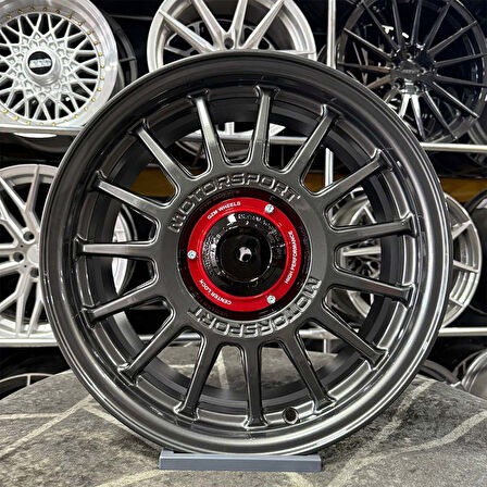 16 inç 4x108 MOTORSPORT Gun Metal Jant Modeli Peugeot Citroen