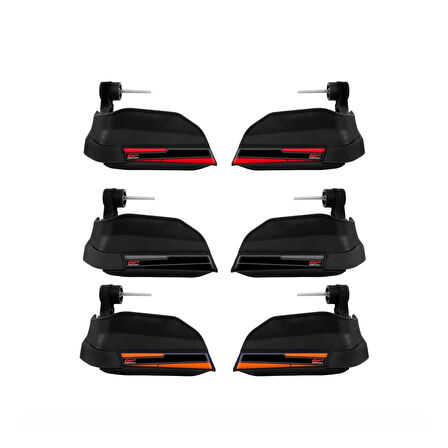 GP KOMPOZİT RKS REALE 125 2022-2025 PLASTİK ELCİK KORUMA TURUNCU