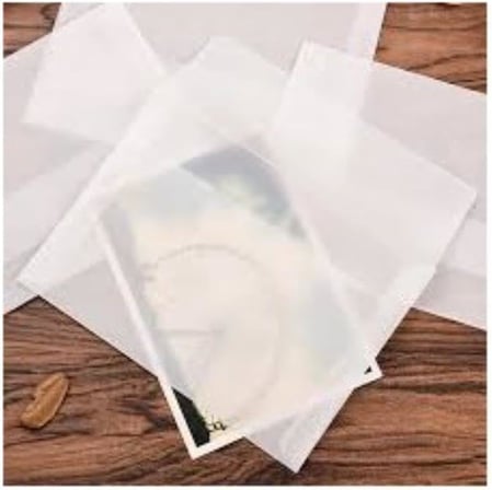 15 Adet Yağlı Parşömen Milaj Kağıdı Fly Art Parşumen Kağıdı 1 Paket