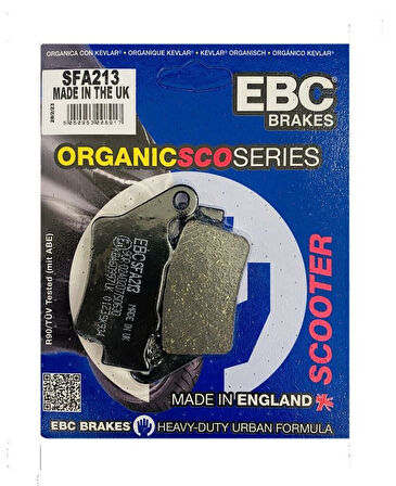 Ebc Fren Balatası Organik Sfa213 Pulsar Ns 200 Bmw F650 800 Gs, Ktm Duke 200 390 Yamaha Mt-03 Xt660 
