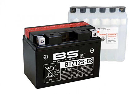 Bs Akü Btz12s-bs 12v11.6ah 2012-2014 Honda Nc 700 Dc Integra