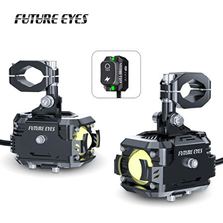Future Eyes F150 Motosiklet Sis Farı Takım 60w