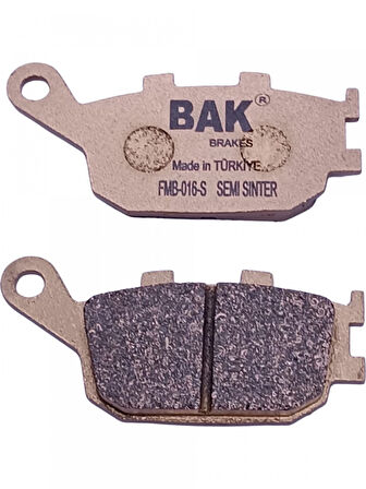 BAK FREN BALATASI ORGANİK FMB 016 HONDA NC700 NC750SX CB CBR CBF600 SUZUKI DL 650 1000 V-STROM MT-07