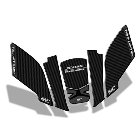 Gp Kompozit Tank Pad Seti Yamaha X-max 250 300 2023 2024