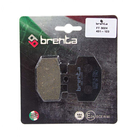 Pıaggıo Gtx Super Hexagon 250cc 2001-2002 Arka Fren Balatası Brenta Organik