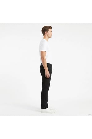 505® regular fit likralı esnek kumaş klasik Erkek Jean Pantolon--black-- Siyah01 / 38/32
