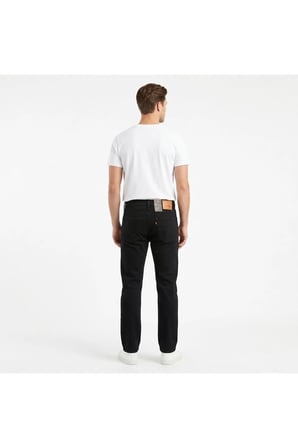 505® regular fit likralı esnek kumaş klasik Erkek Jean Pantolon--black-- Siyah01 / 38/32