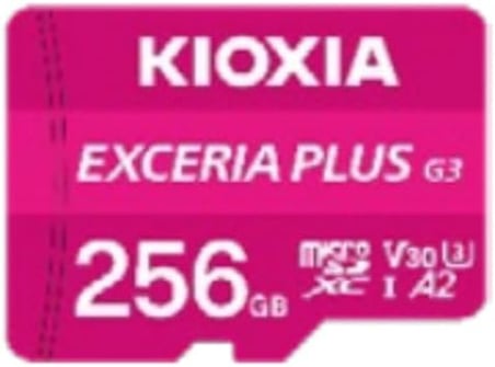 KIOXIA MICROSD 256GB EXCERIA PLUS G3 UHS-I C10