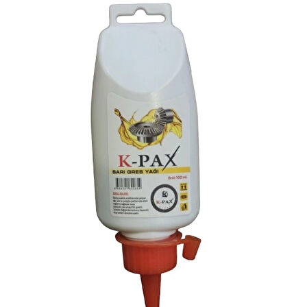 K-PAX SARI GRES YAĞI 100 ML