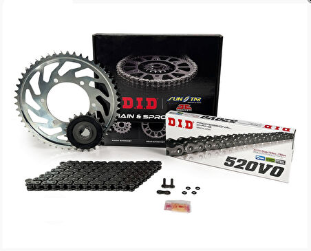 Dıd Jt Sunstar Çelik Zincir Dişli Seti Bajaj Domınar 400 2013-2020 15t 45t 120l O-rıng