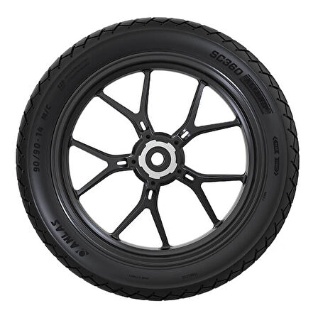 Anlas Motosiklet Lastiği Dubleks Sc-360 130/70-13 M/c 63p Tl Reınf