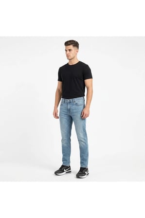 512™ Slim Taper likralı esnek Jean -iceblue- a.Mavi / 34/32
