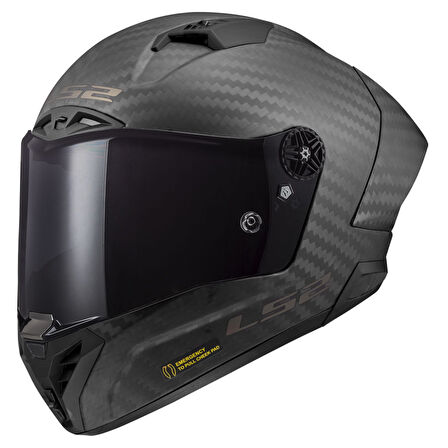 LS2 THUNDER KARBON GP AERO MAT SİYAH KASK MEDIUM