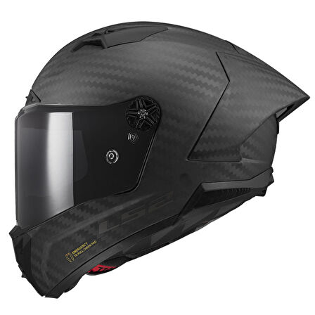 LS2 THUNDER KARBON GP AERO MAT SİYAH KASK MEDIUM