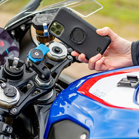 Quad Lock Maşa & Çatal Gövde Montaj Bağlantılı Telefon Tutucu Titreşim Modüllü