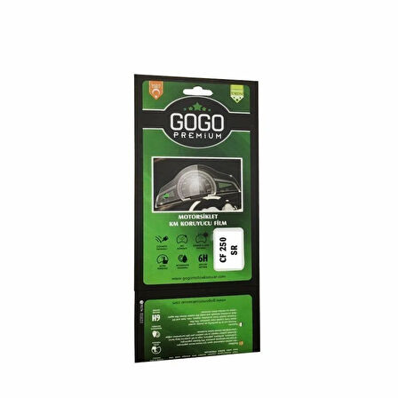 Gogo Kilometre Saat Camı Koruyucu Film Düğmesiz Cf Moto 250 Sr 2023