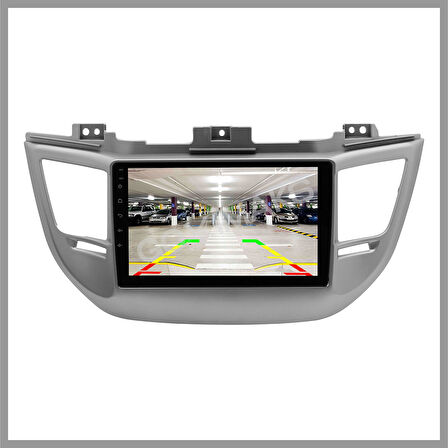 GOVİMAKS HYUNDAİ TUCSON 2015-2018 SİLVER  4 GB RAM 64 GB HAFIZA ANDROID MULTIMEDIA TEYP