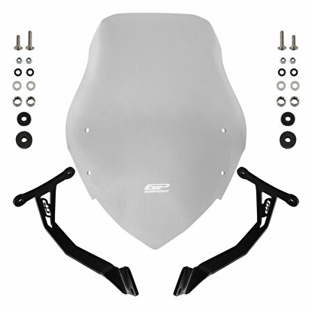 Gp Kompozit Siperlik Tur Camı Şeffaf 48cm Honda Cb125f 2023-2024
