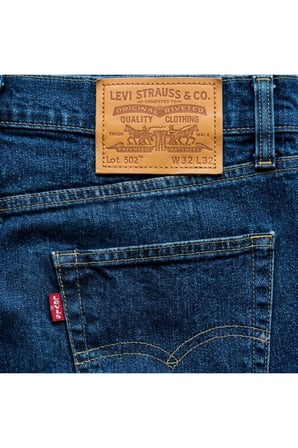 502™ Taper Erkek Jean Pantolon likralı kumaş - 0065 Lacivert / 31/32