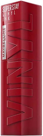 Maybelline New York Super Stay Vinyl Ink Uzun Süre Kalıcı Likit Parlak Ruj 10 Lippy