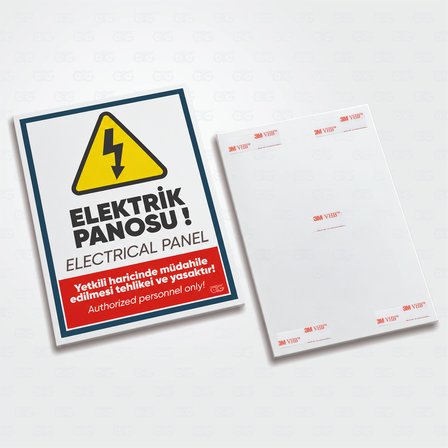5mm A2 Elektrik Panosu Levhası (PVC)