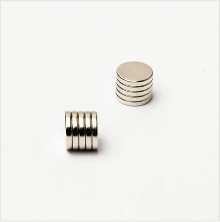 100 Adet Çap 6mm X Kalınlık 1mm Yuvarlak Süper Güçlü Neodyum Mıknatıs
