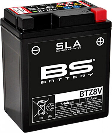 Bs Akü Btz8v Sla 2017-2020 Honda Crf 250 L