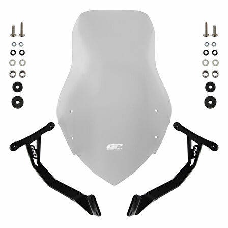 Gp Kompozit Siperlik Tur Camı Şeffaf 60cm Honda Cb125f 2023-2024